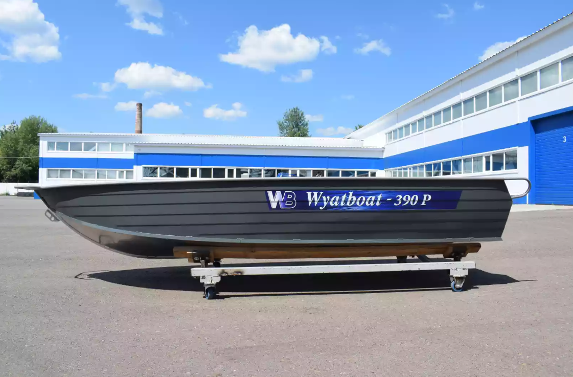 Алюминиевая лодка Wyatboat-390Р Fish в Челябинске