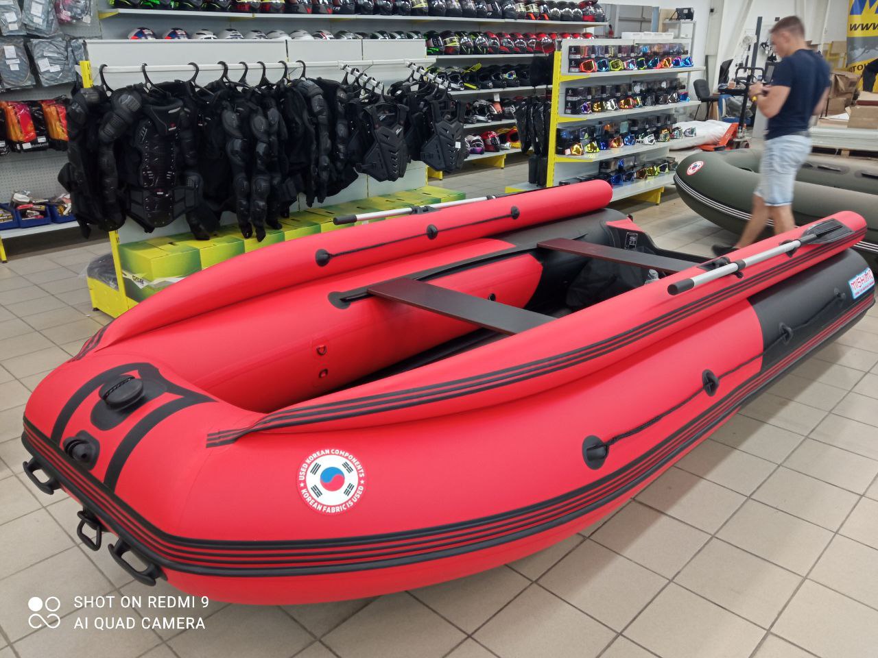 Лодка MISHIMO RIVER FJET PRO 410  под водомет в Челябинске