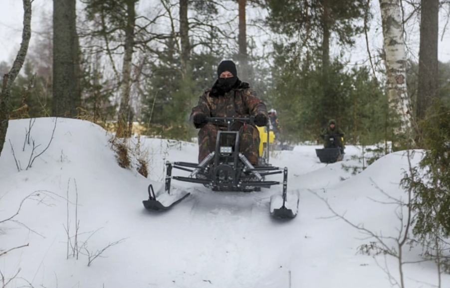Мотобуксировщик РЫБАК PK 9 л.с. (короткая база 1230мм) в Челябинске