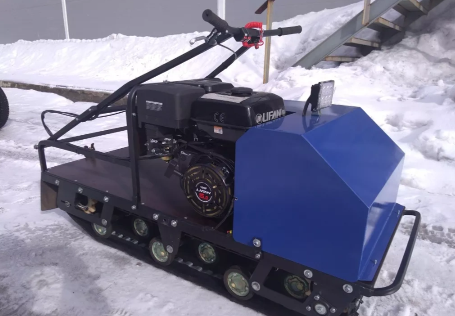 Мотобуксировщик AhtaR ЗИМА с реверсом (задний ход) в Челябинске