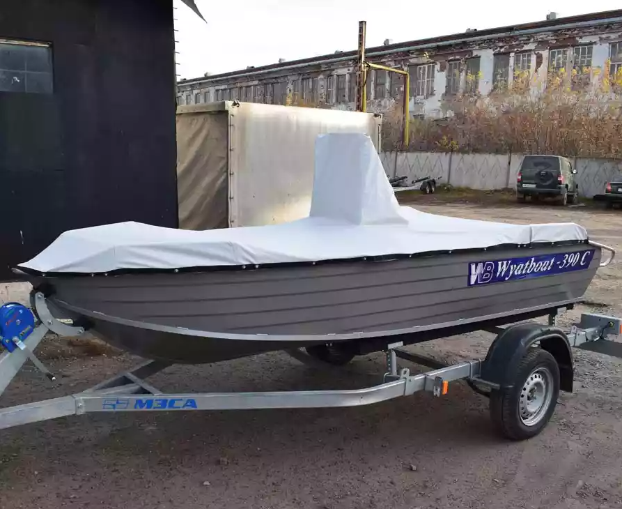 Алюминиевая лодка Wyatboat-390 C в Челябинске
