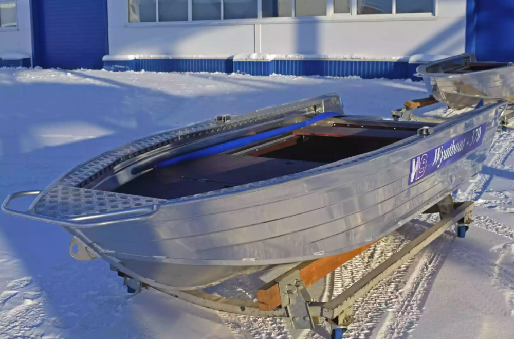Алюминиевая лодка Wyatboat-370 Р FISH в Челябинске