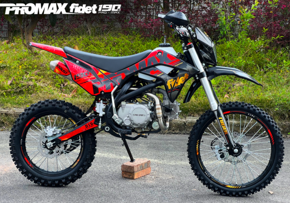 Мотоцикл (питбайк) PROMAX FIDET (ФАЙДЕТ) 190E MAX PRO LUX 19/16 в Челябинске