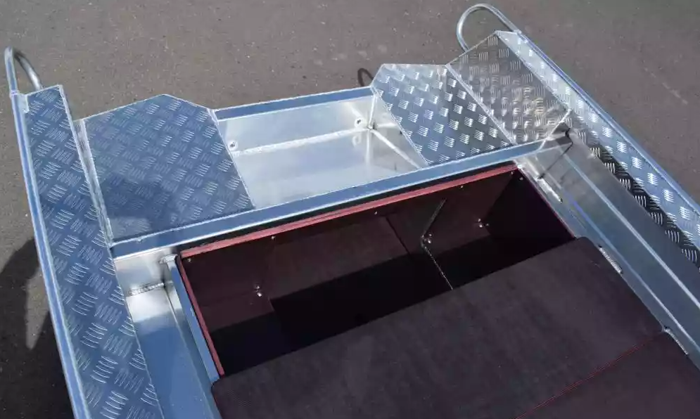 Алюминиевая лодка Wyatboat-390Р Fish в Челябинске