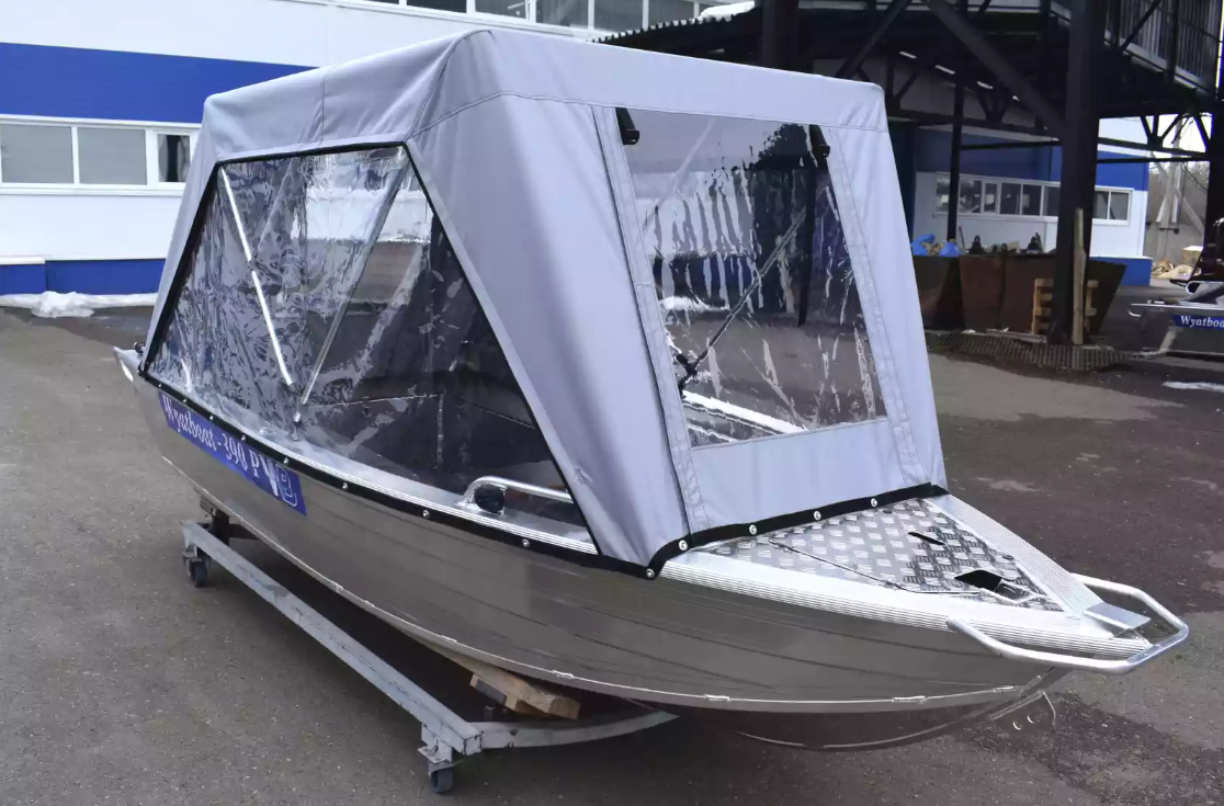 Алюминиевая лодка Wyatboat-390РМ в Челябинске
