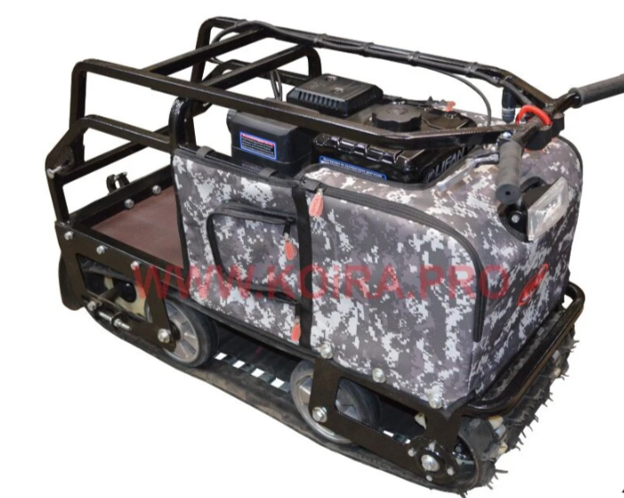 Мини мотобуксировщик КОЙРА "Вжик" (107 см) 7 л/с с ручным стартером в Челябинске