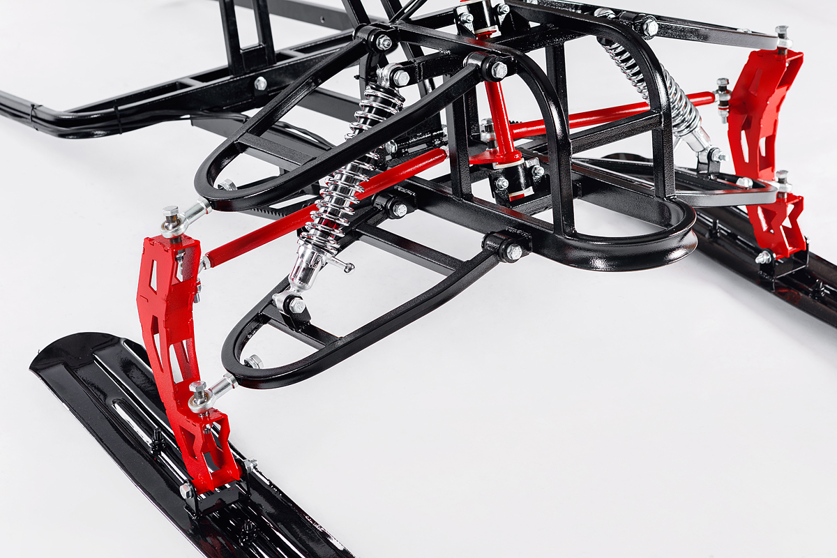 Лыжный модуль IKUDZO TERRAIN с подогревом ручек металлические лыжи в Челябинске