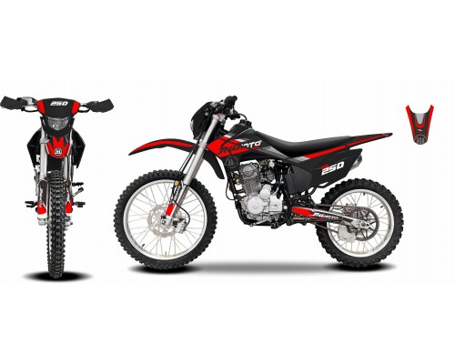 Мотоцикл JHLMOTO JHL MX250 CB250D-G (ZS165FML) в Челябинске