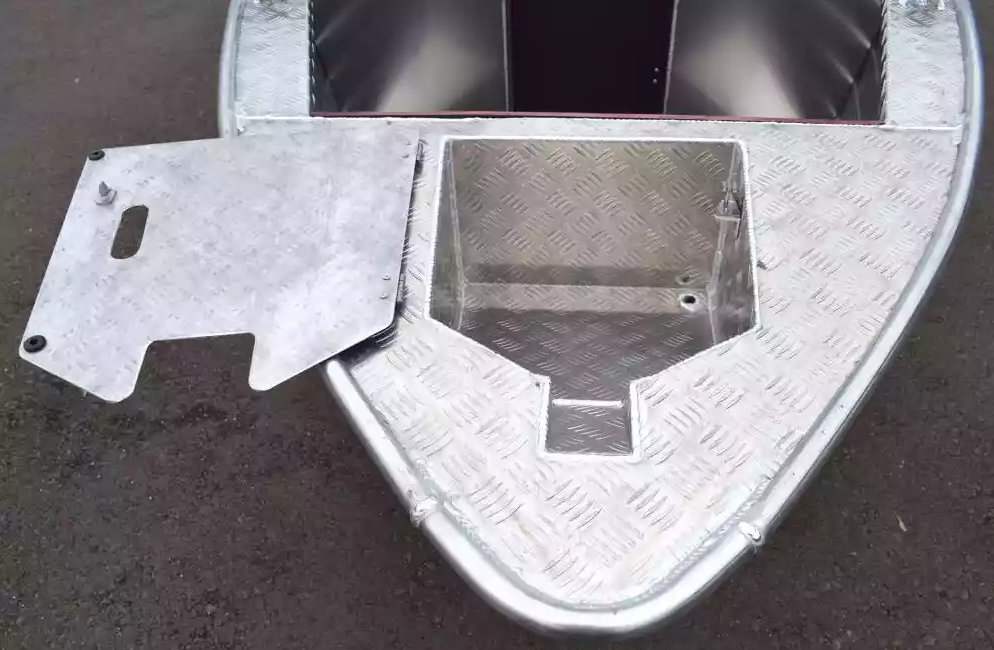 Алюминиевая лодка Wyatboat-390 DCM Увеличенный борт в Челябинске