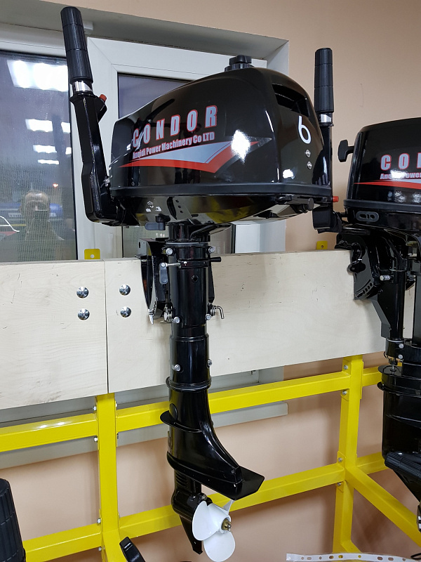 Лодочный мотор Condor T6HS без бака 12 л. в Челябинске