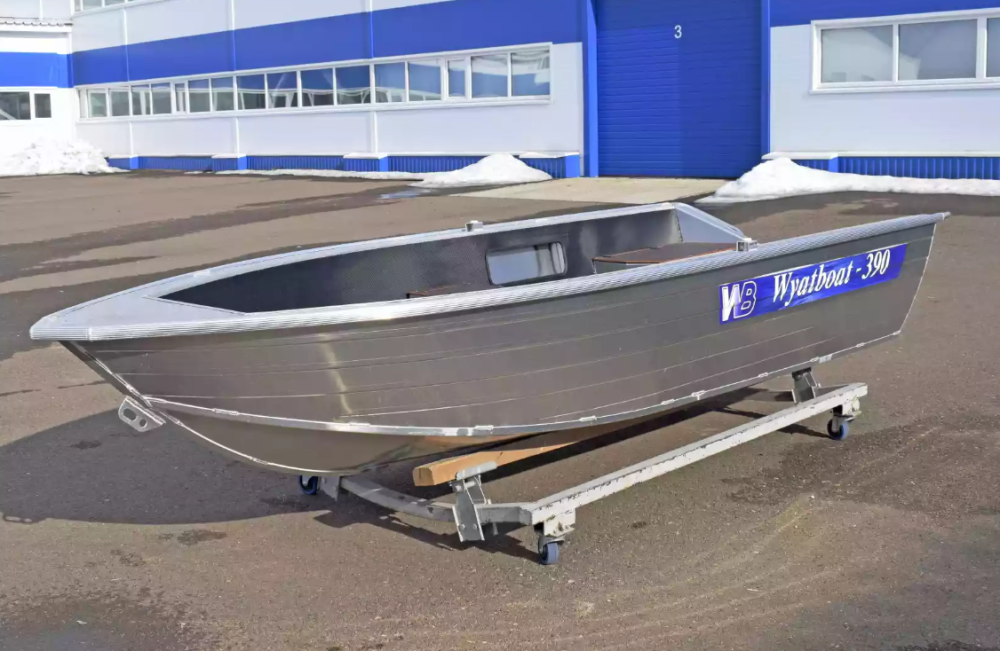 Алюминиевая лодка Wyatboat-390 Р NEW в Челябинске