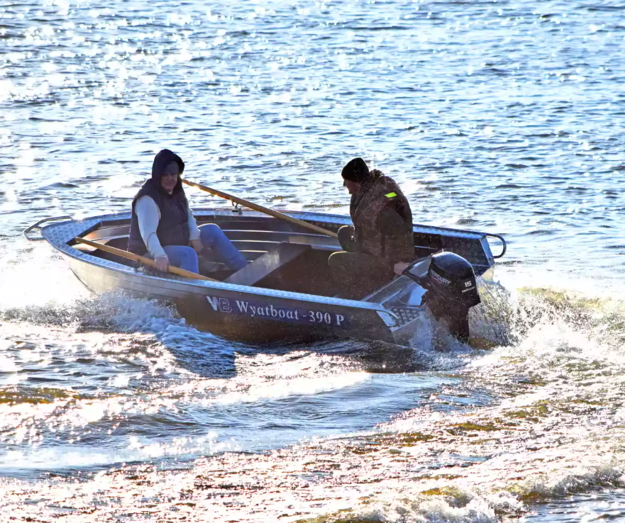 Алюминиевая лодка Wyatboat-390 P в Челябинске