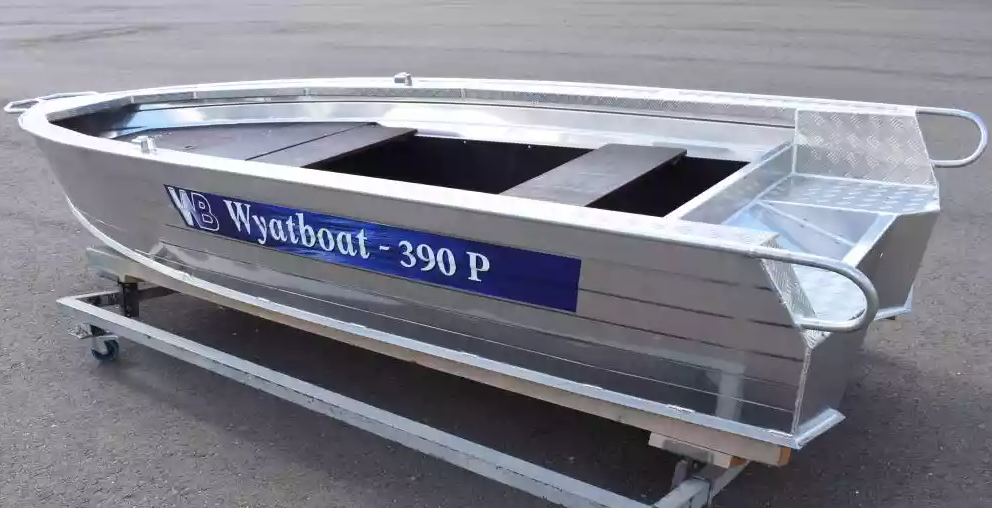 Алюминиевая лодка Wyatboat-390Р Fish в Челябинске