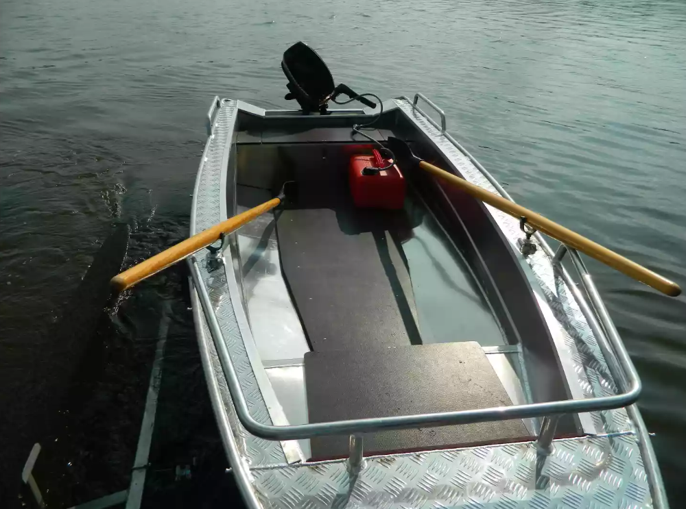 Алюминиевая лодка Wyatboat-390 У в Челябинске