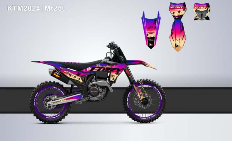 Кроссовый мотоцикл Sanchez Fury MT250 в Челябинске