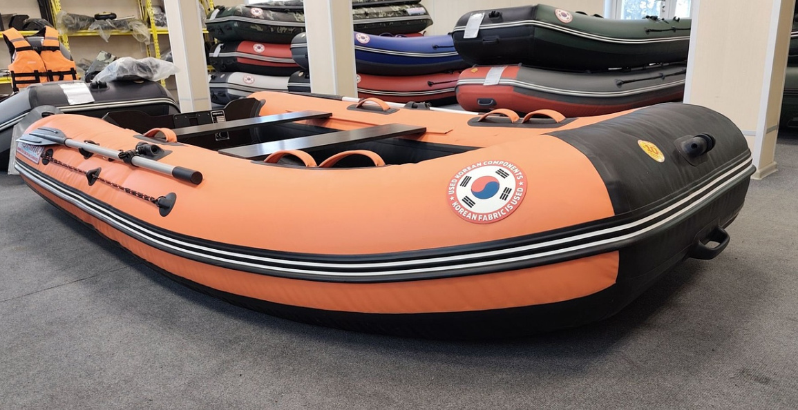 КОМПЛЕКТ ЛОДКА MISHIMO LITE 350 + МОТОР 9,8 Л.С. в Челябинске