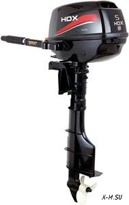 Лодочный мотор 4-х тактный HDX F 5 BMS в Челябинске