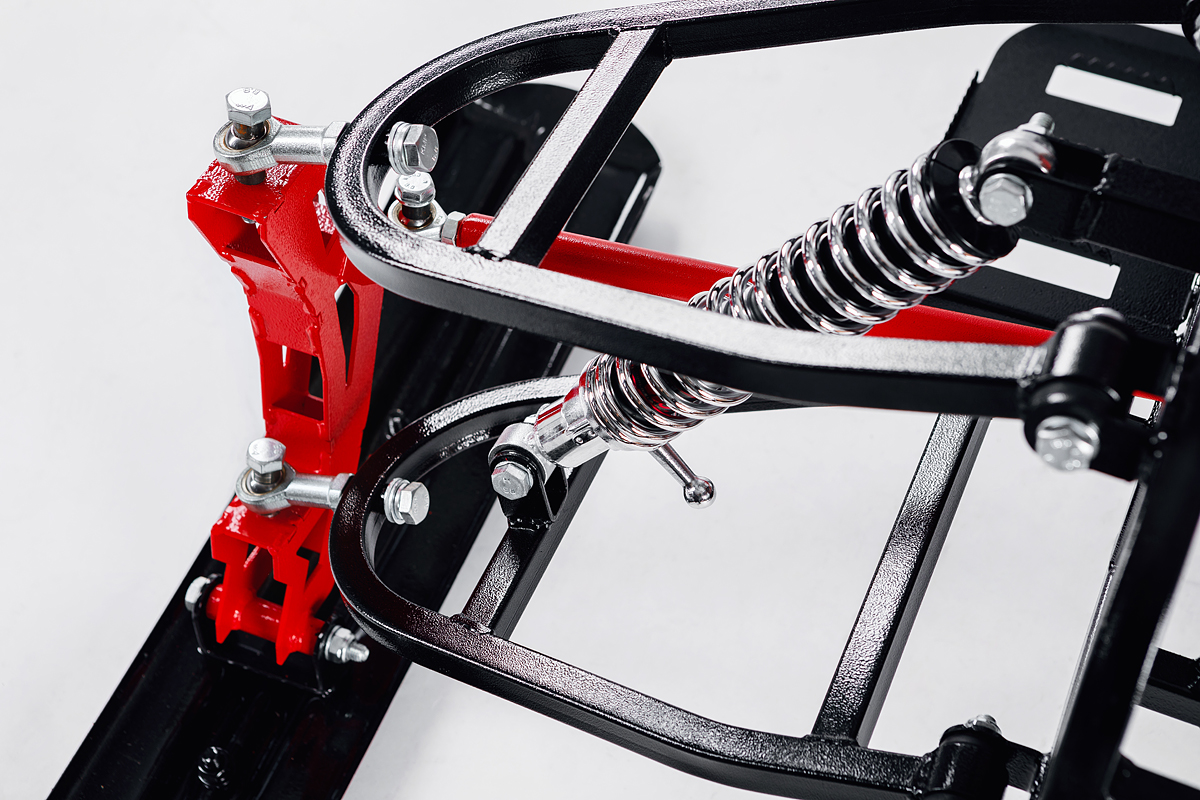 Лыжный модуль IKUDZO TERRAIN с подогревом ручек металлические лыжи в Челябинске