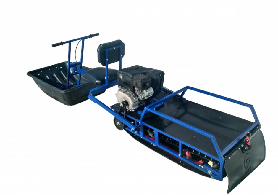 Мотобуксировщик толкач Альбатрос-XL8 с модулем. Без фары, склизы в Челябинске