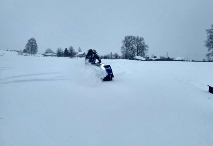 Мотобуксировщик Альбатрос-XLV 15 тележки, 1450 мм в Челябинске