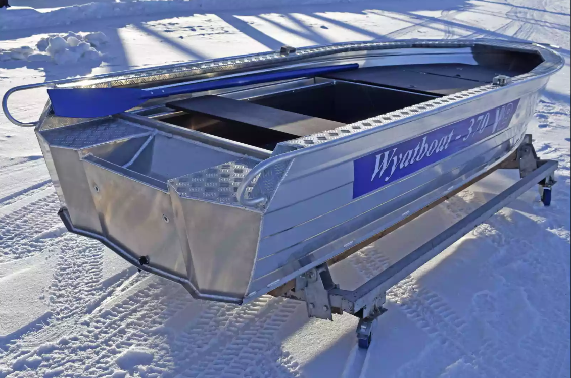 Алюминиевая лодка Wyatboat-370 Р FISH в Челябинске