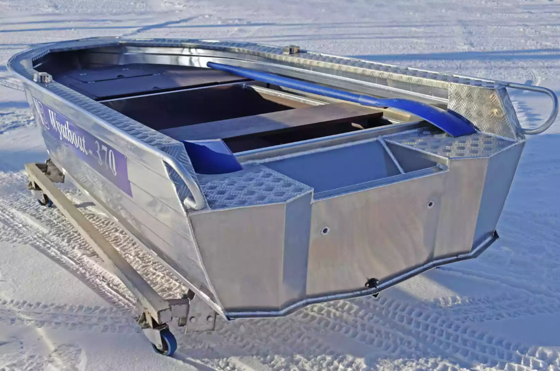 Алюминиевая лодка Wyatboat-370 Р FISH в Челябинске