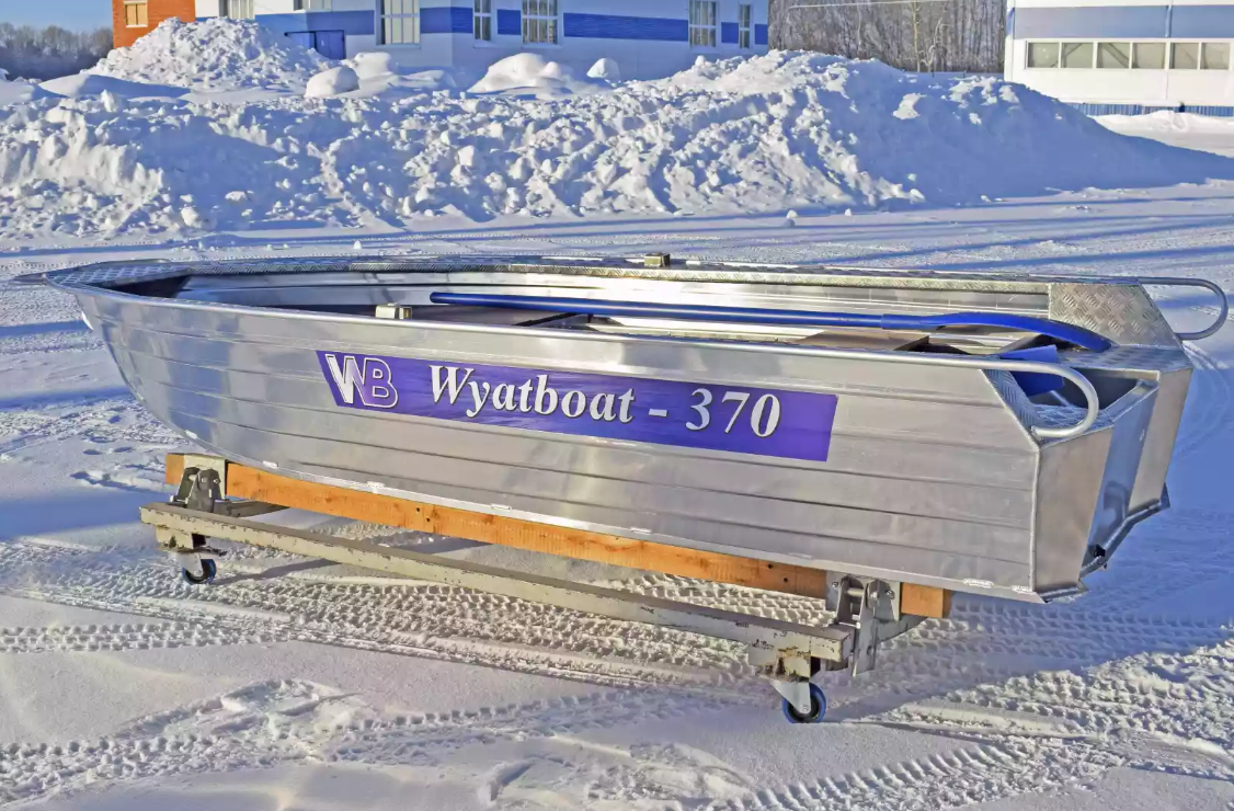 Алюминиевая лодка Wyatboat-370 Р FISH в Челябинске