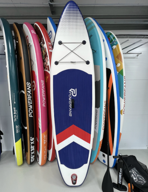 SUP (САП) ДОСКА RAIDEX POWERFANS ITALIAN ICE BLUE 10,6’ (320СМ) в Челябинске
