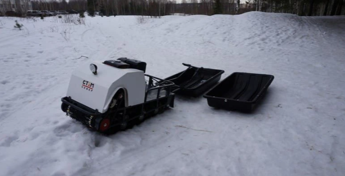 Мотобуксировщик СТЕМ СЕВЕР ЭКСПЕРТ 500 КОМПАКТ 15 л.с. в Челябинске