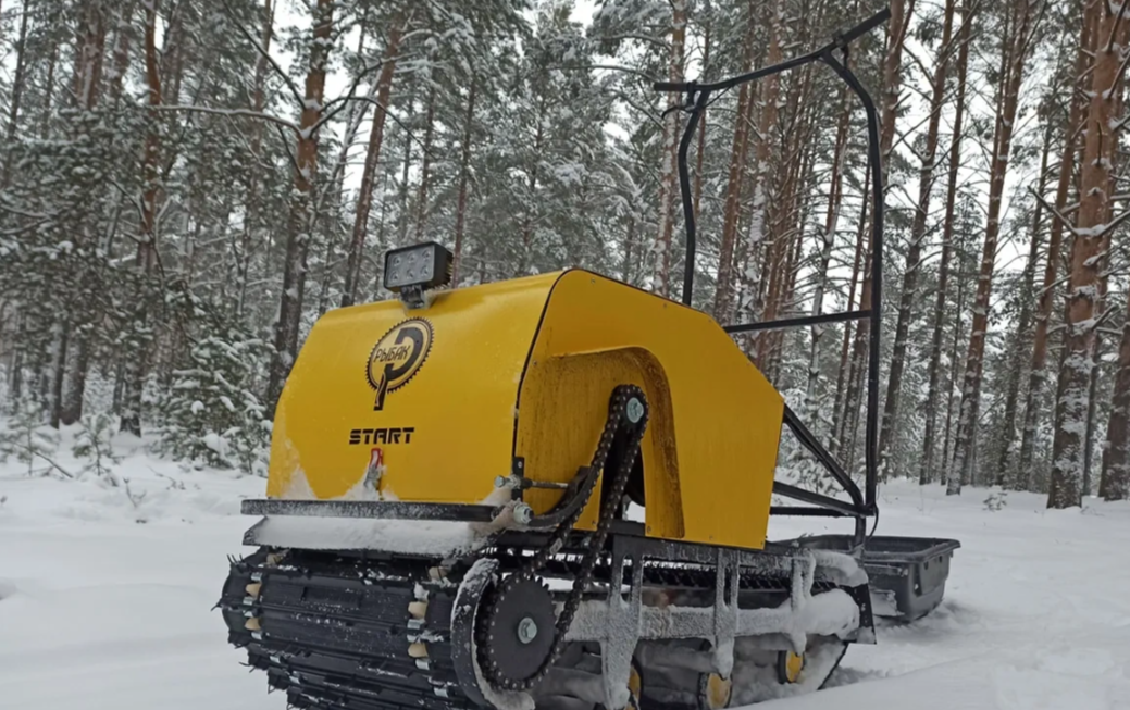 Мотобуксировщик РЫБАК СТАРТ Lifan 15 л.с. (металлический капот) в Челябинске