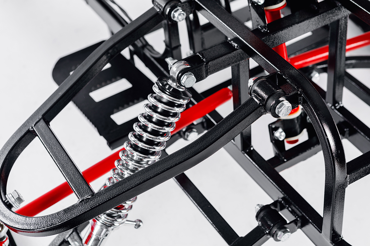 Лыжный модуль IKUDZO TERRAIN с подогревом ручек металлические лыжи в Челябинске