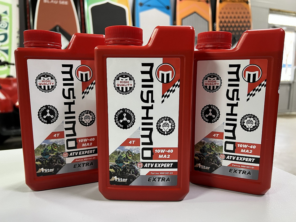 Масло MISHIMO 4T ATV EXPERT (EXTRA) 10w40 1 л в Челябинске