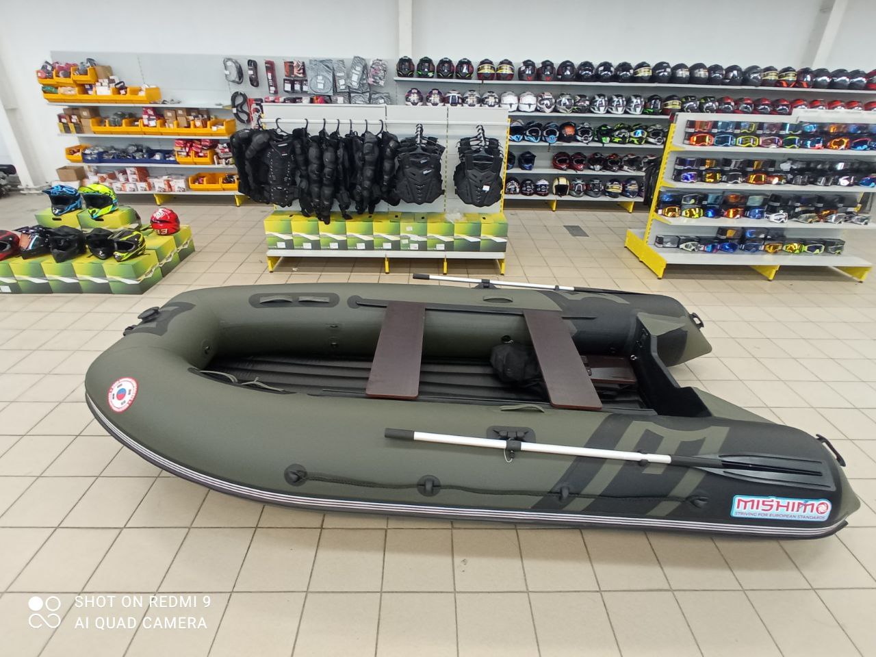 Лодка MISHIMO RIVER JET 430 под водомет в Челябинске