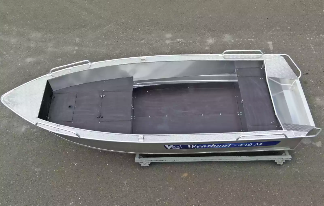 Алюминиевая лодка  Wyatboat-430М FISH в Челябинске