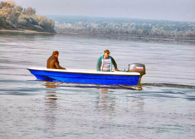 Стеклопластиковая лодка Wyatboat 430 тримаран в Челябинске