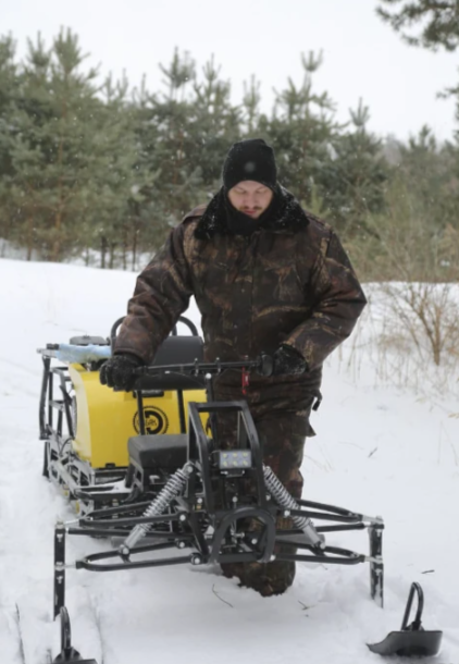 Мотобуксировщик РЫБАК PK 9 л.с. (короткая база 1230мм) в Челябинске