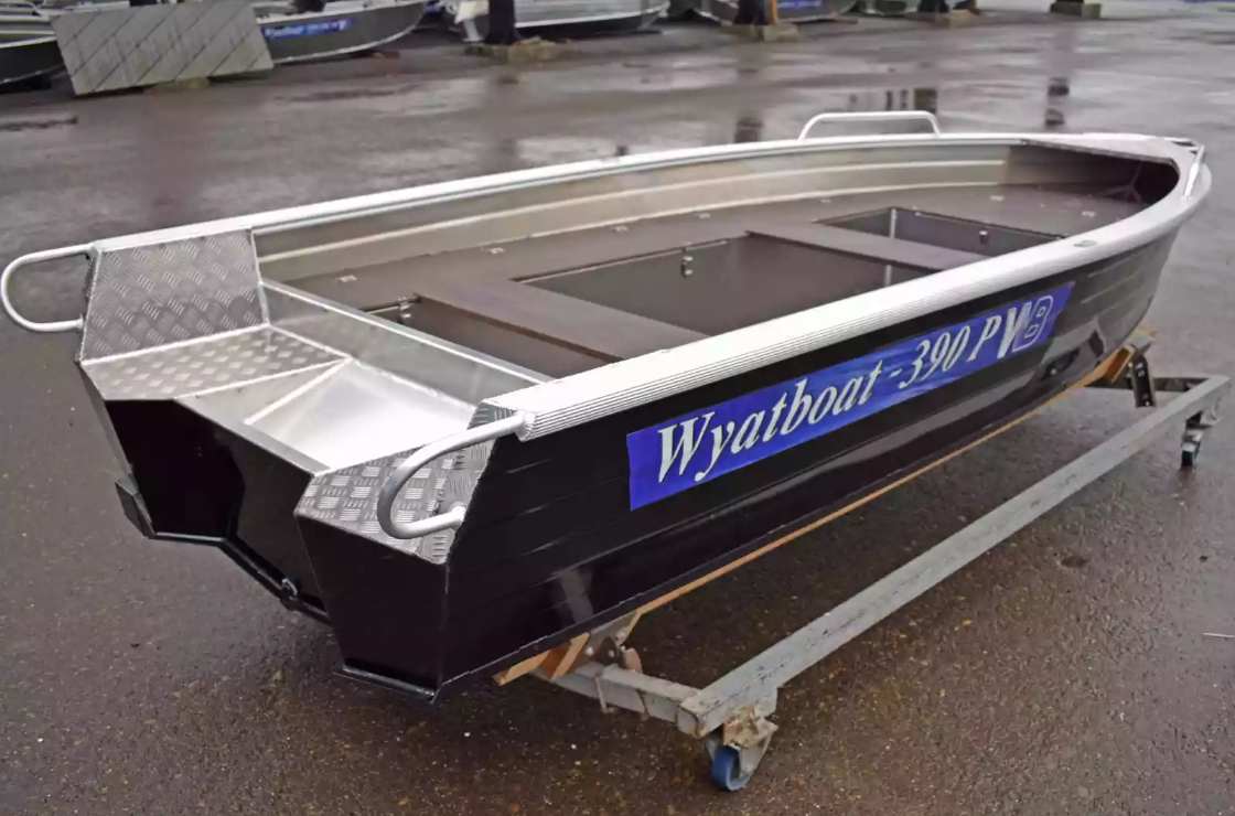 Алюминиевая лодка Wyatboat-390РМ в Челябинске