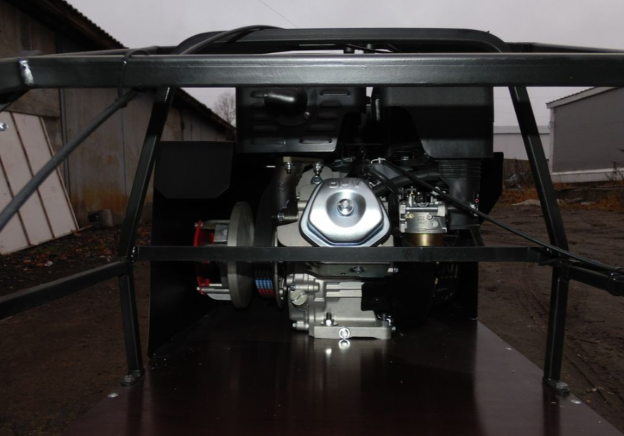 Мотобуксировщик AhtaR Зима 15 л/с с вариатором в Челябинске