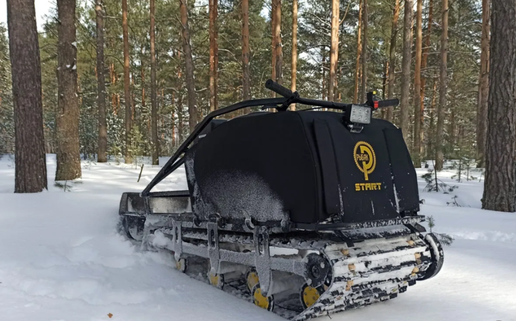 Мотобуксировщик РЫБАК СТАРТ Lifan 15 л.с (тканный капот) в Челябинске