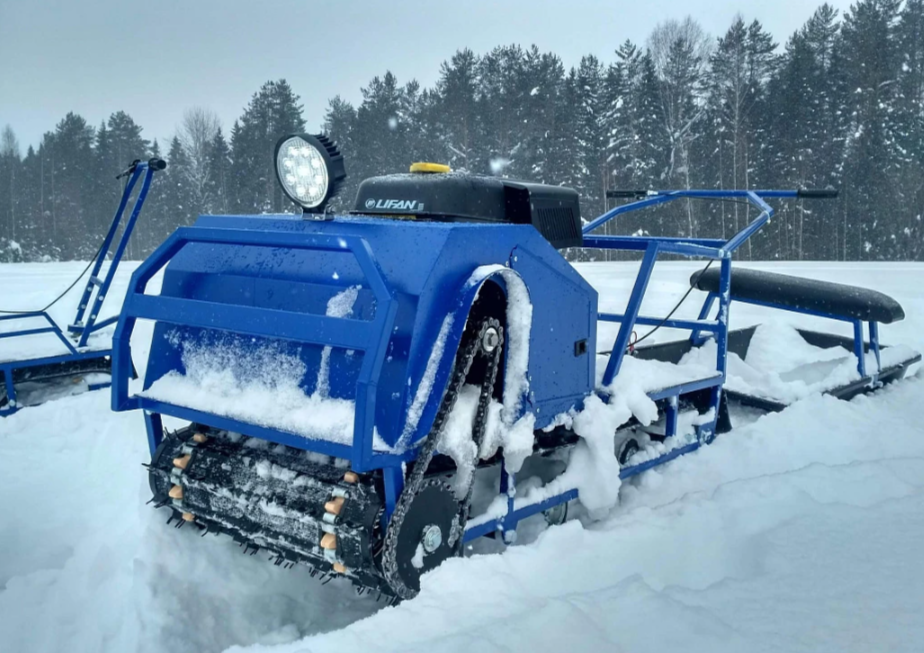 Мотобуксировщик Альбатрос-XLV 15 тележки, 1450 мм в Челябинске