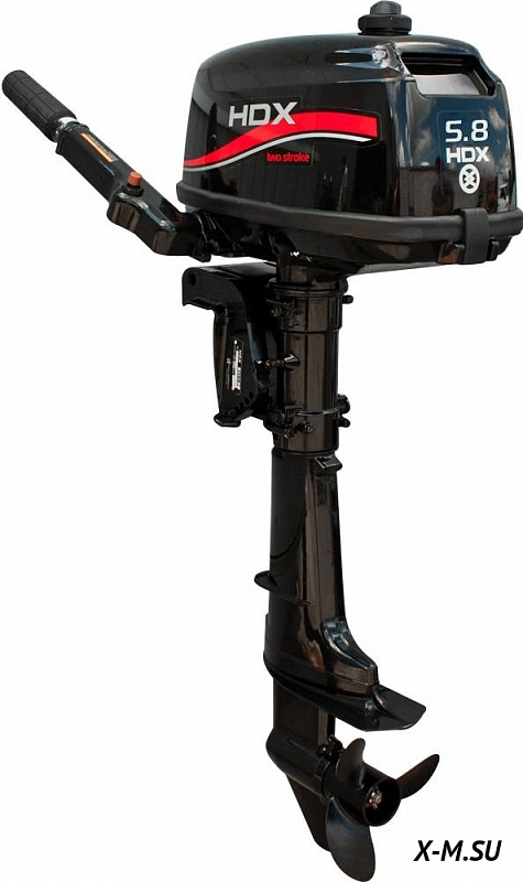 Лодочный мотор 2-х тактный HDX R series T 5,8 BMS в Челябинске