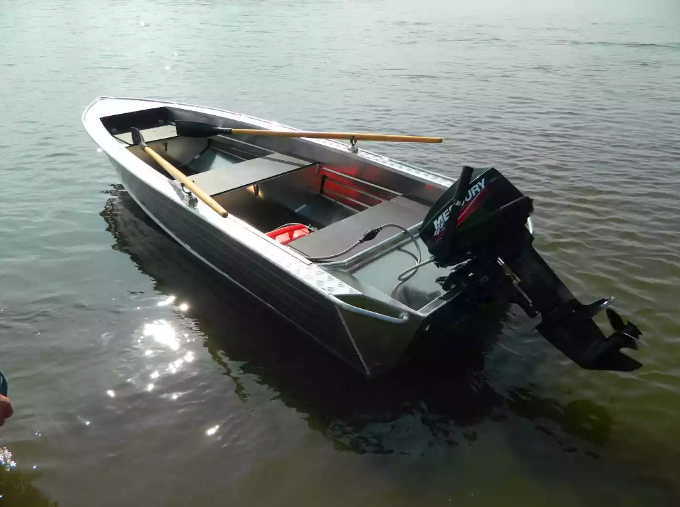 Алюминиевая лодка Wyatboat-390 У в Челябинске