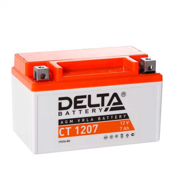 Аккумулятор Delta CT 1207 (12V / 7Ah) в Челябинске