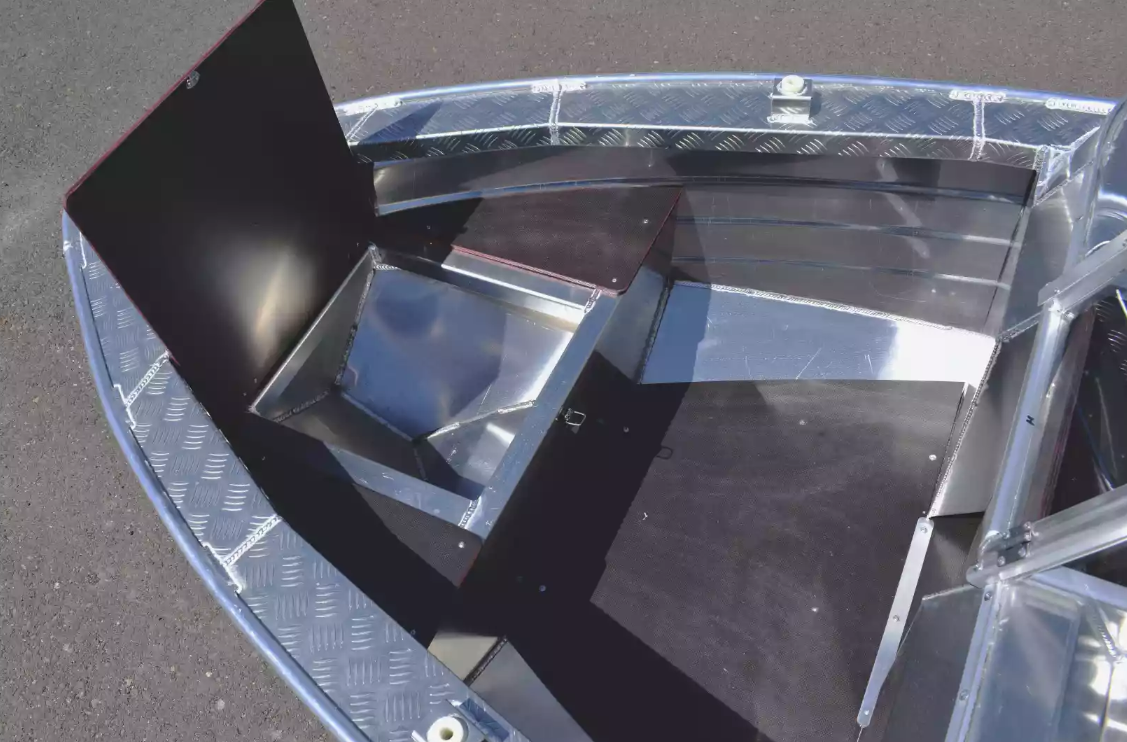 Алюминиевая лодка Wyatboat-390 DCM в Челябинске