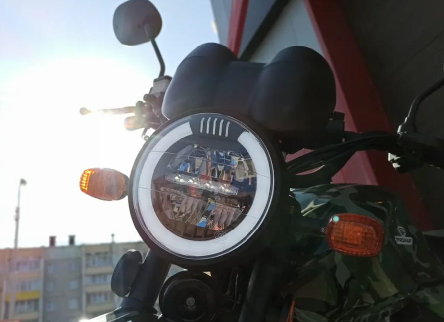 МОПЕД PROMAX ALPHA OFFROAD 130 (49) LUX (LED) в Челябинске