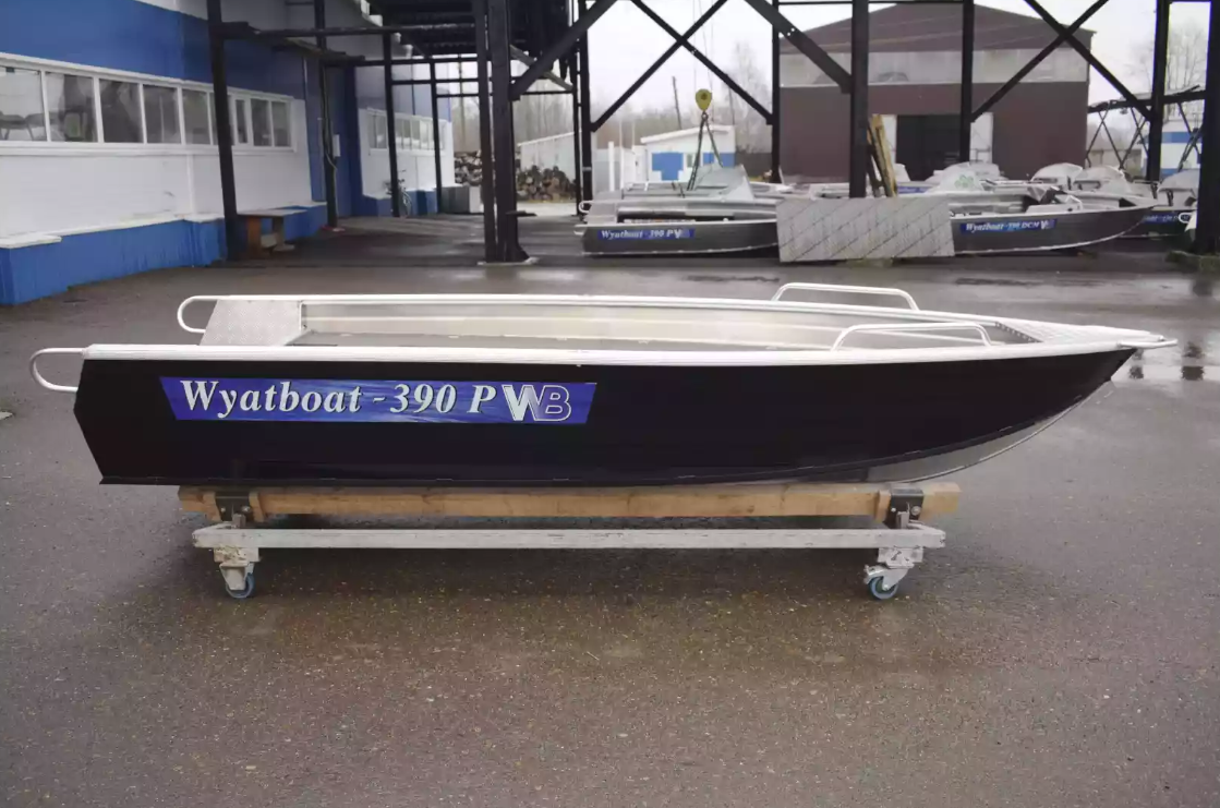 Алюминиевая лодка Wyatboat-390РМ в Челябинске