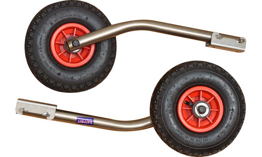 Транцевые колеса модульные удлиненные из нержавеющей стали в Челябинске