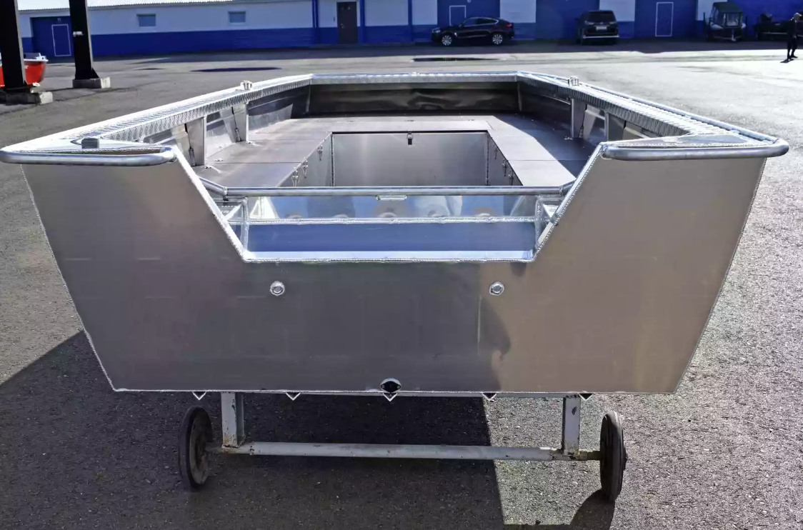 Алюминиевая лодка Wyatboat-490 Jonboat в Челябинске
