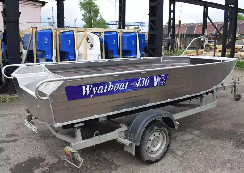 Алюминиевая лодка  Wyatboat-430 Master в Челябинске