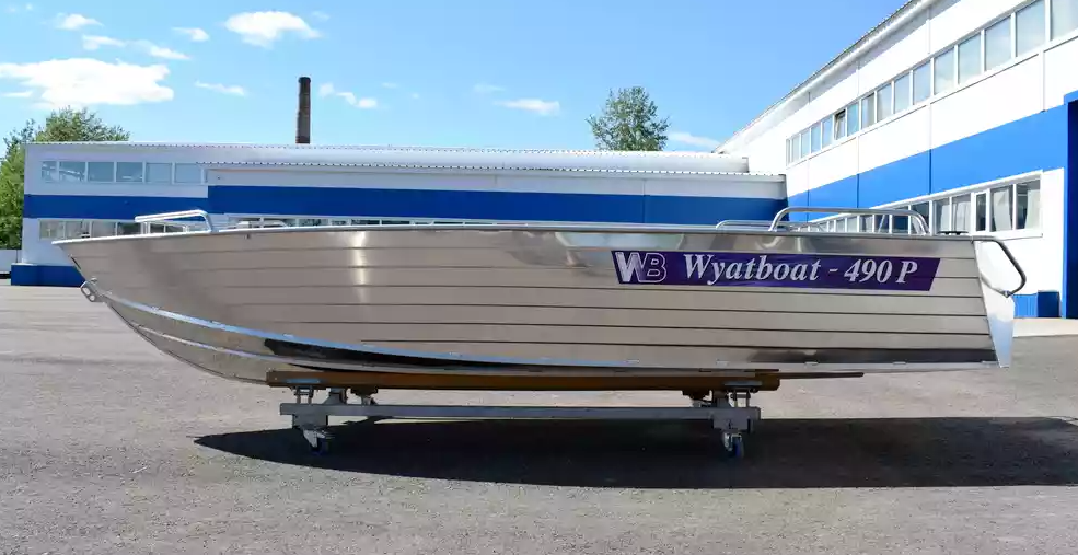 Алюминиевая лодка Wyatboat-490 P в Челябинске
